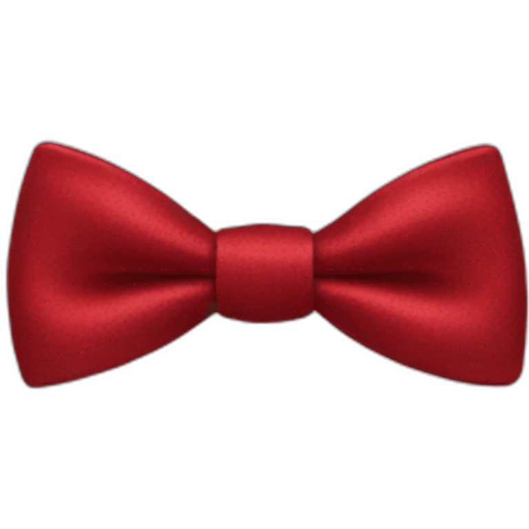 CRIMSON BOW TIE emoji