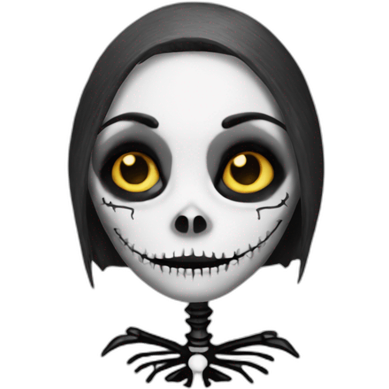 Sally. Skellington emoji