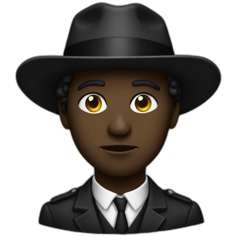 Noir Esclaves emoji