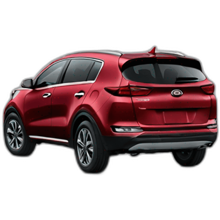 red kia sportage from 2020 emoji