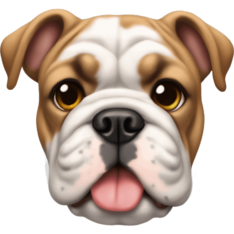 an puppy english bulldog  emoji