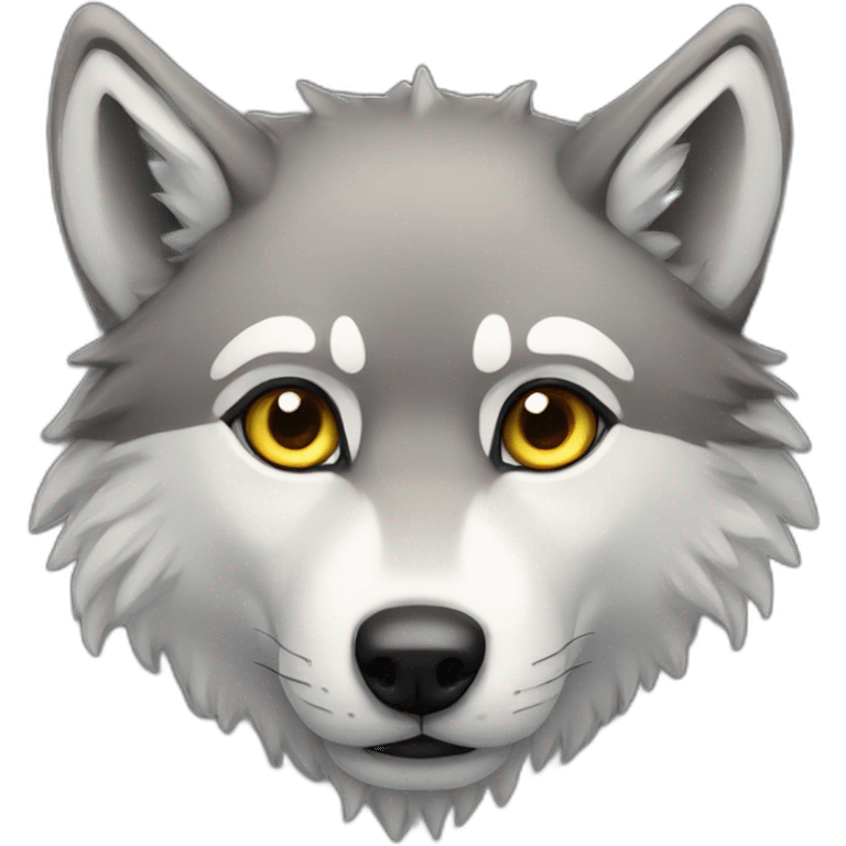 Mond wolf emoji