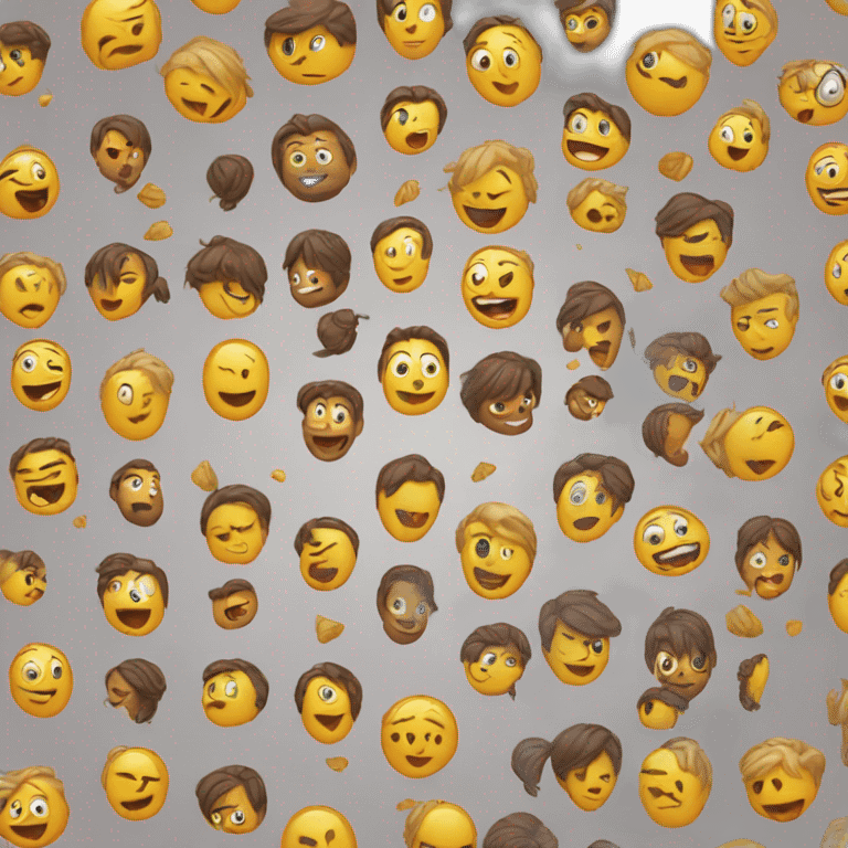 Un emoji en mode disparition emoji