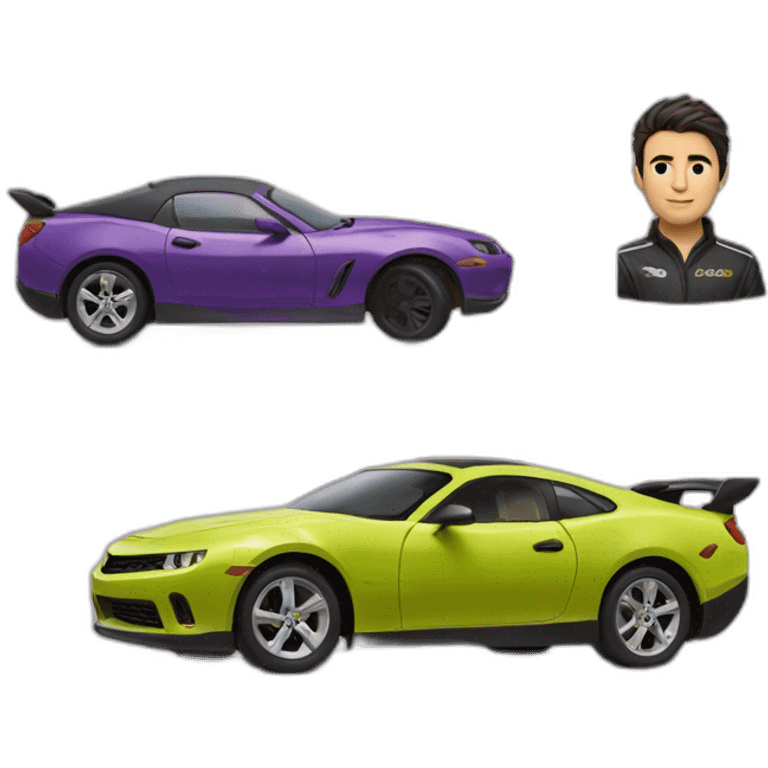 jordi cruz a car emoji