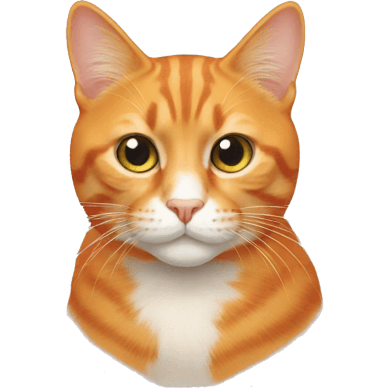 orange  cat emoji