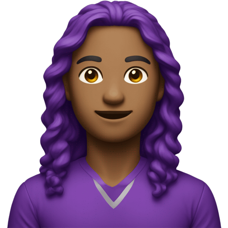 Purple Done emoji