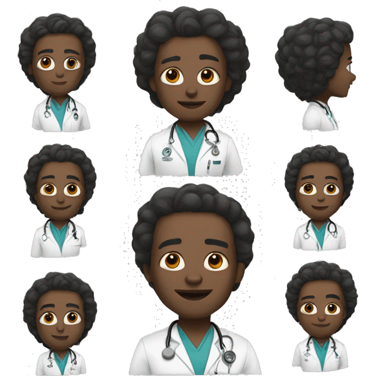 Draw me a doctor character emoji