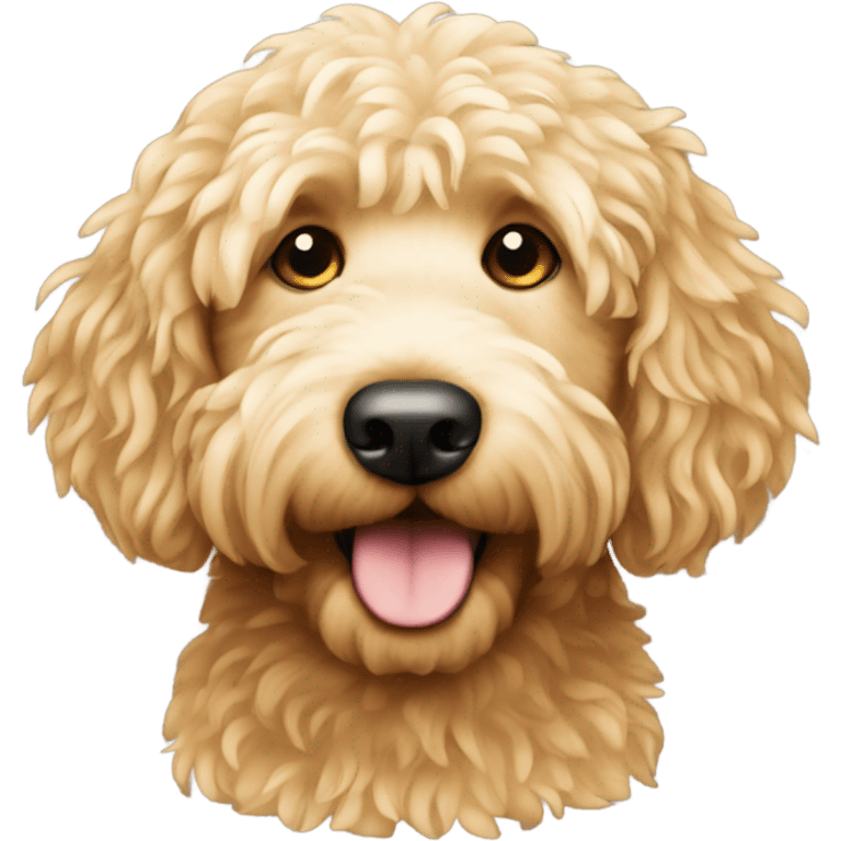 Golden doodle emoji