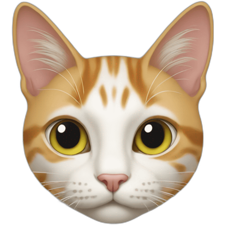 Cat turc de van White emoji