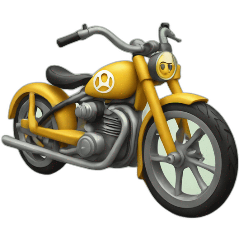 WordPress on a bike emoji