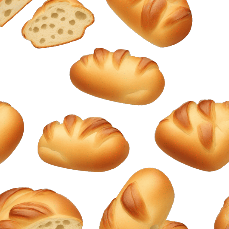 brötchen im brotkorb emoji