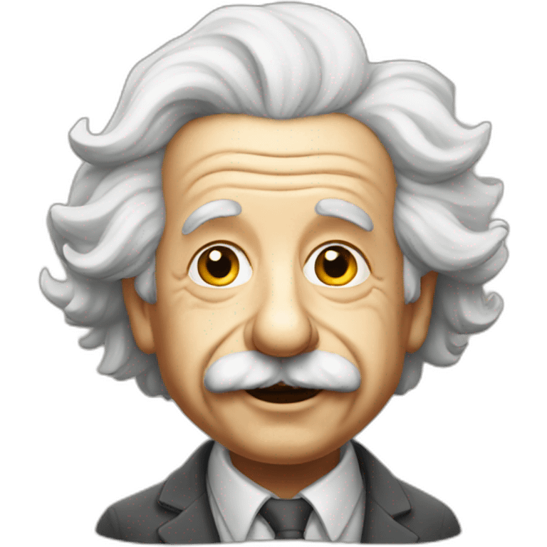 Albert Einstein  emoji