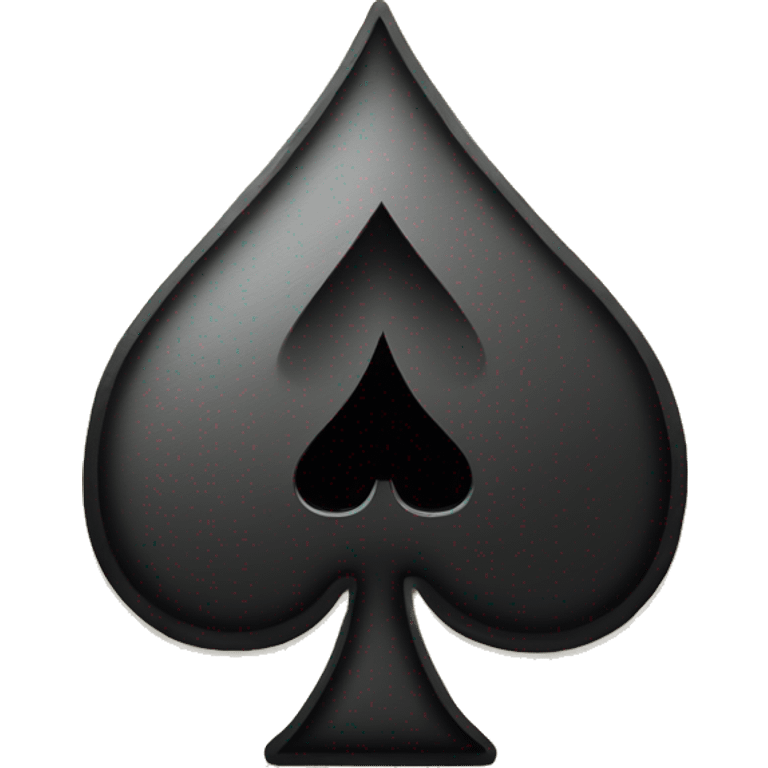 Ace of spades emoji