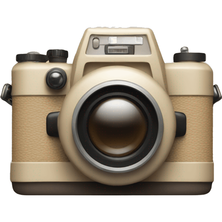 A beige Film Camera  emoji