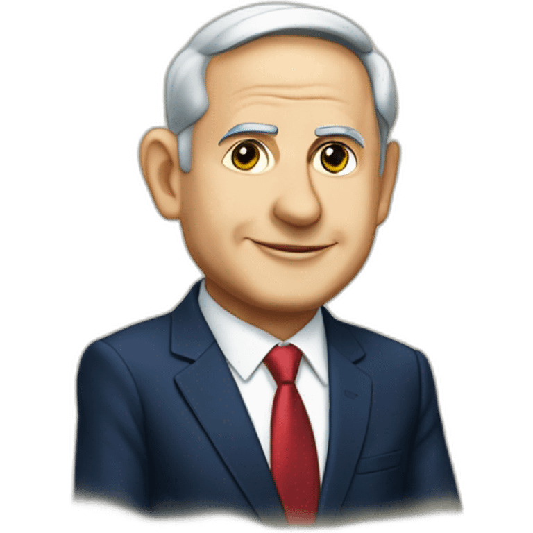 Benjamin Netanyahu the island of dreams emoji