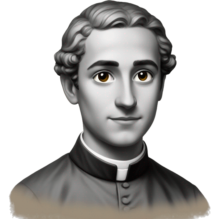 19th century italian young priest emoji