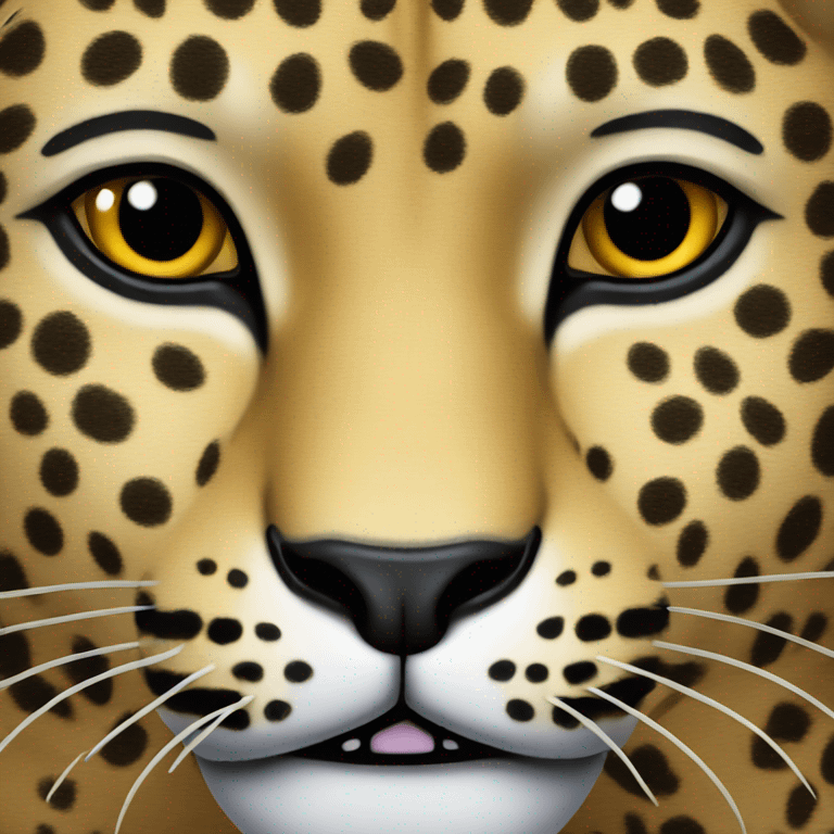 Leopard face  emoji