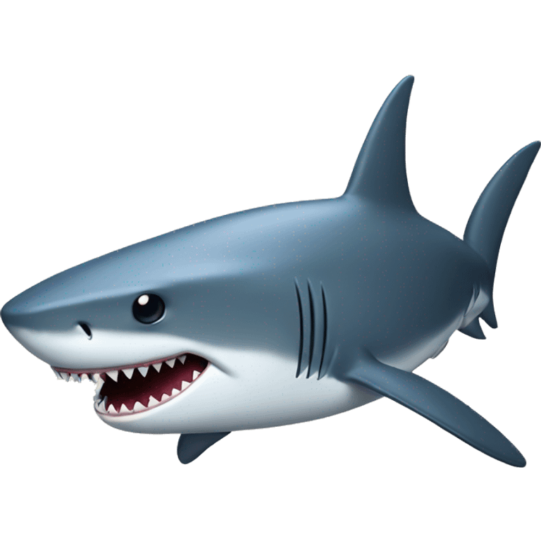 shark with topha emoji