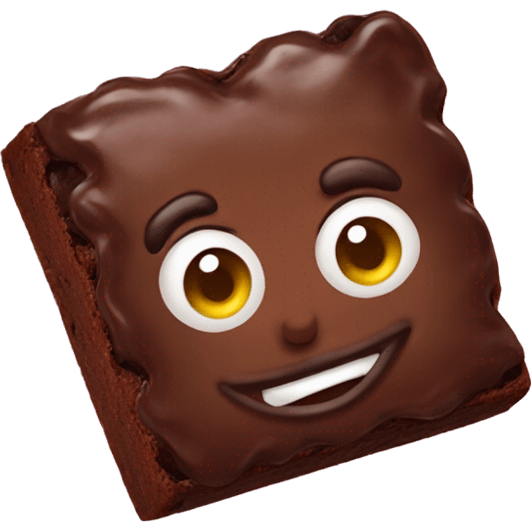 One Brownie emoji