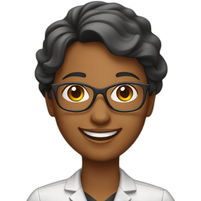 happy female teacher emoji