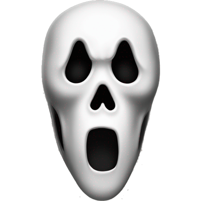 Ghostface from scream emoji