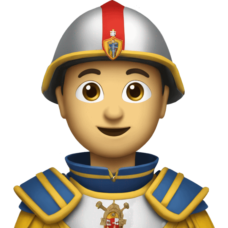 Pontifical Swiss Guard emoji