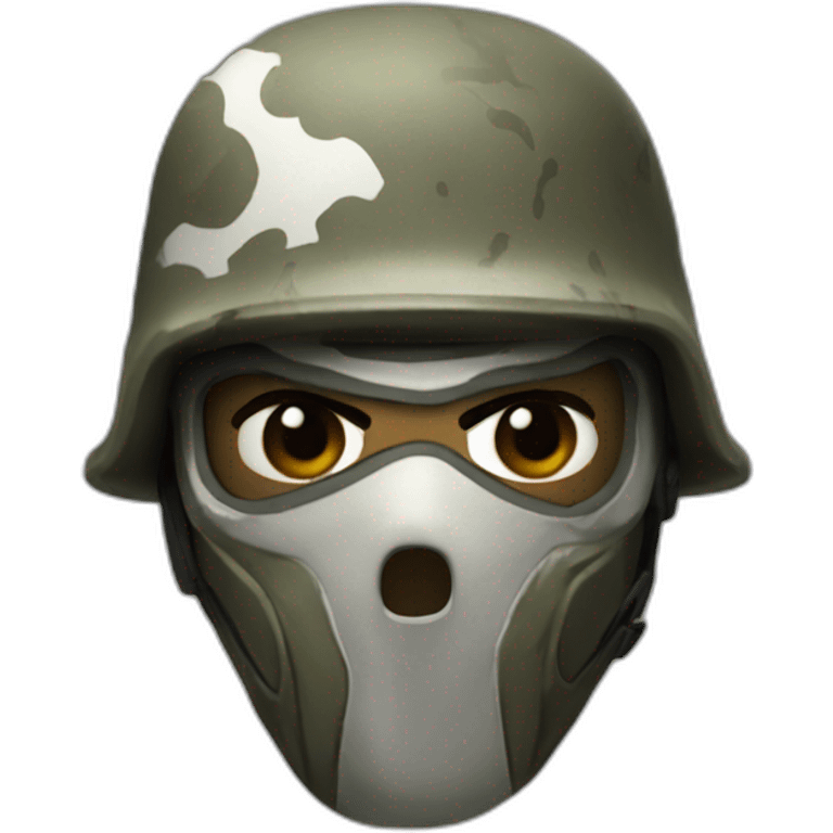 Call of duty skin ghost emoji