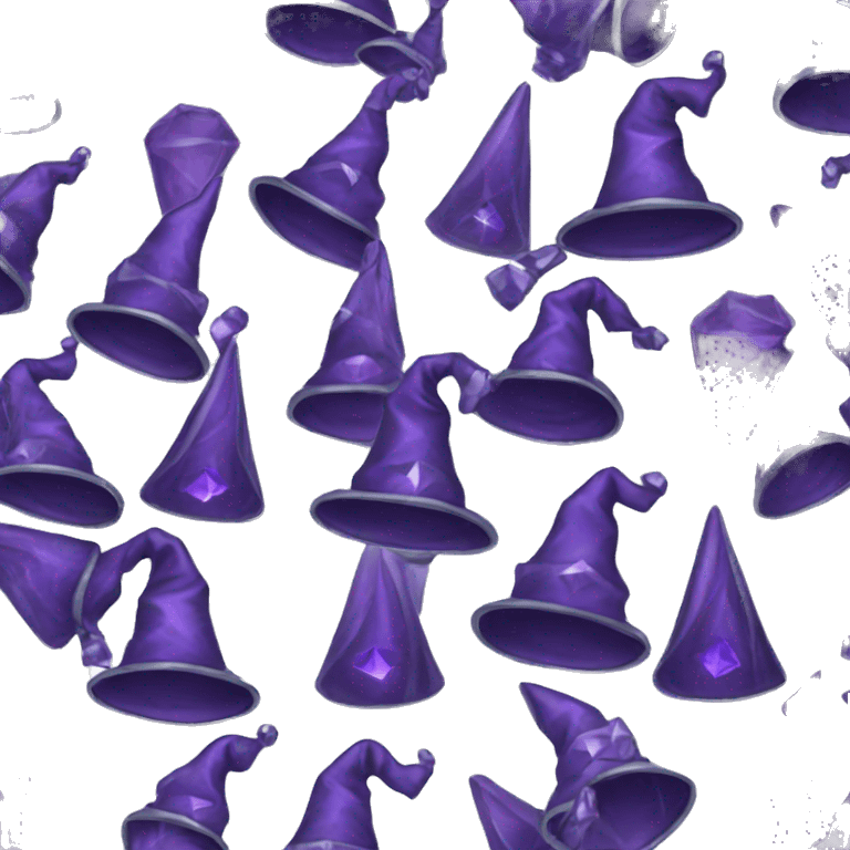 crystal wizard hat emoji