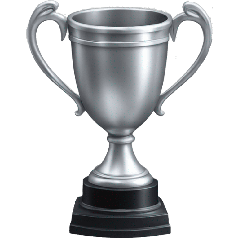 silver 3d trophy like summnor's cup emoji