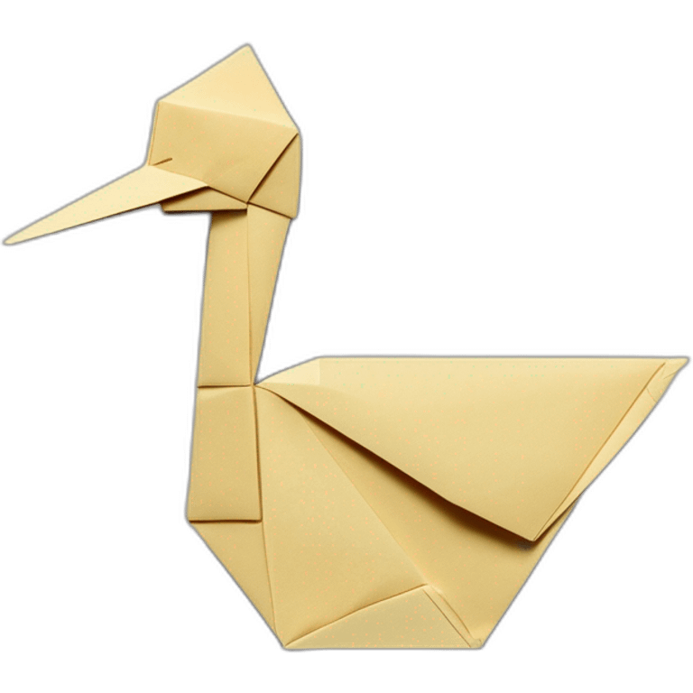 cigogne origami emoji