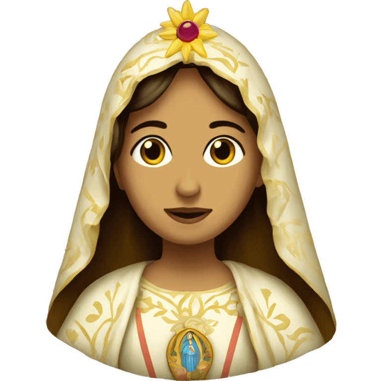 De la virgen emoji