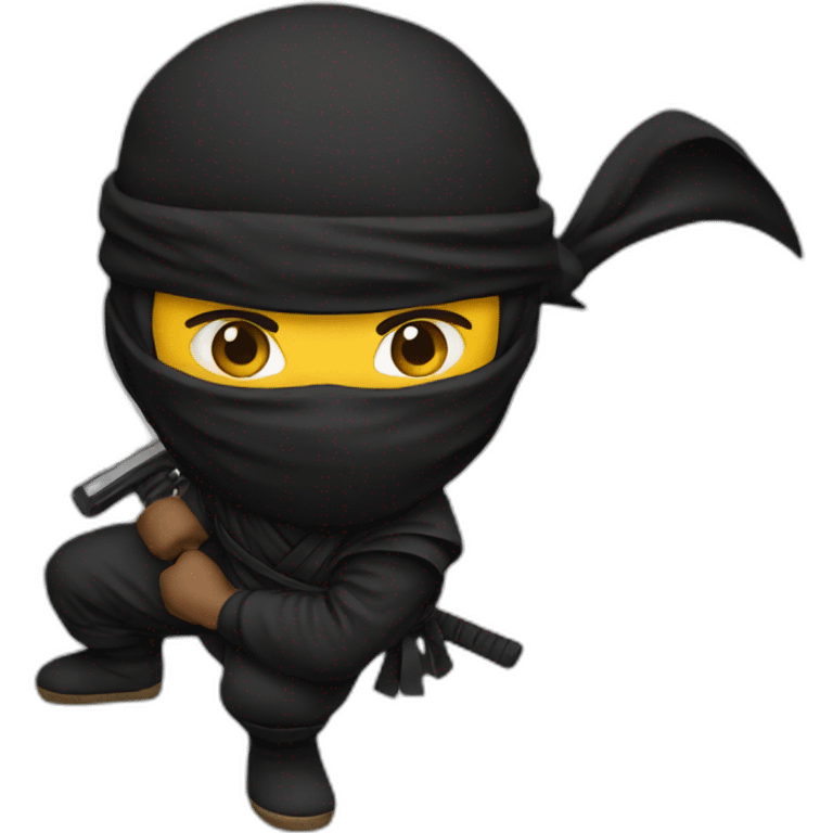 ninja black emoji