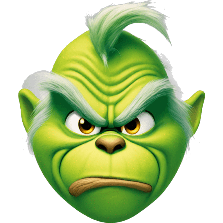 the grinch angry emoji