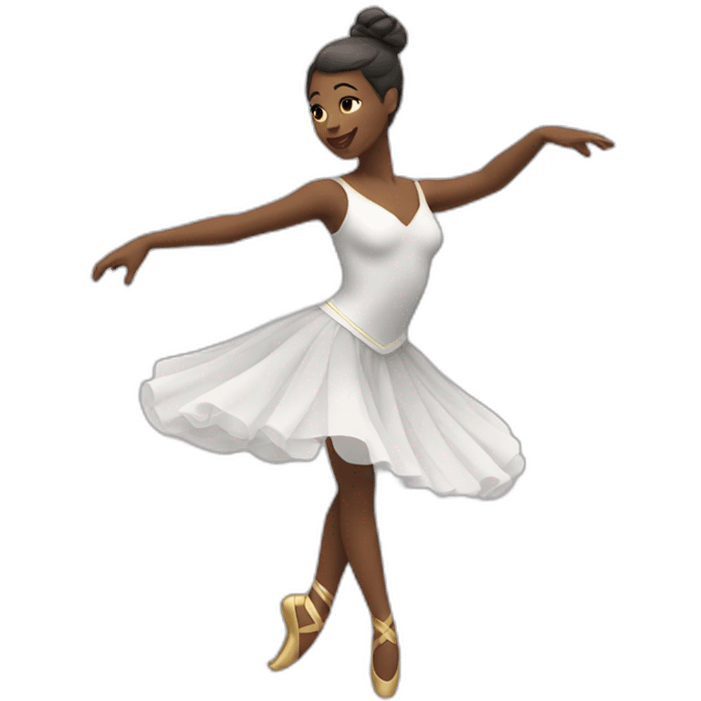 Danseuse qui dis non emoji