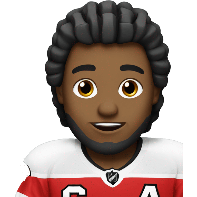 Hockey player for the Chicago Blackhawks emoji