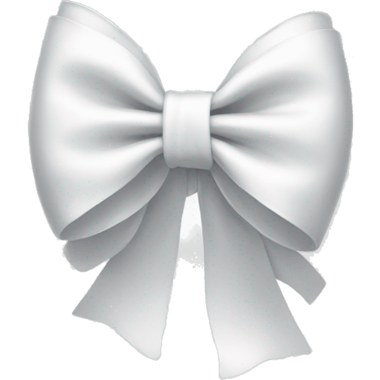 white bow emoji