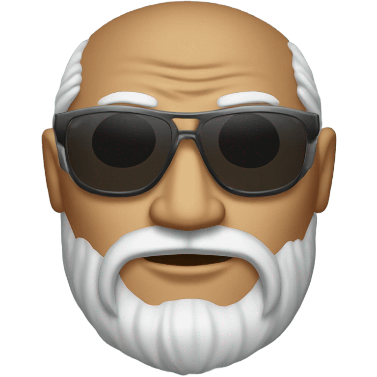 Ghengis khan in sunglasses emoji