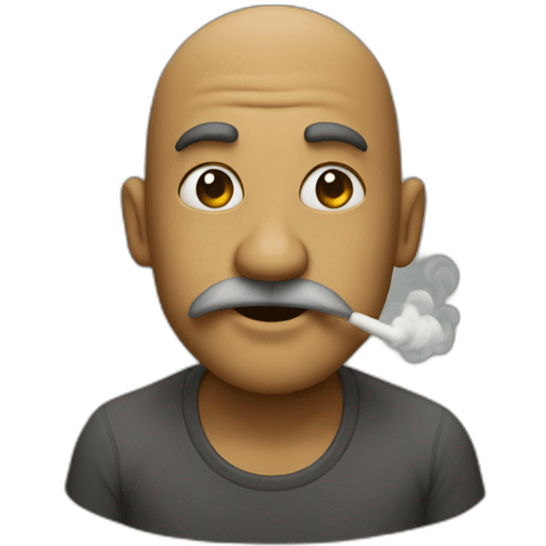 Gars qui fume emoji