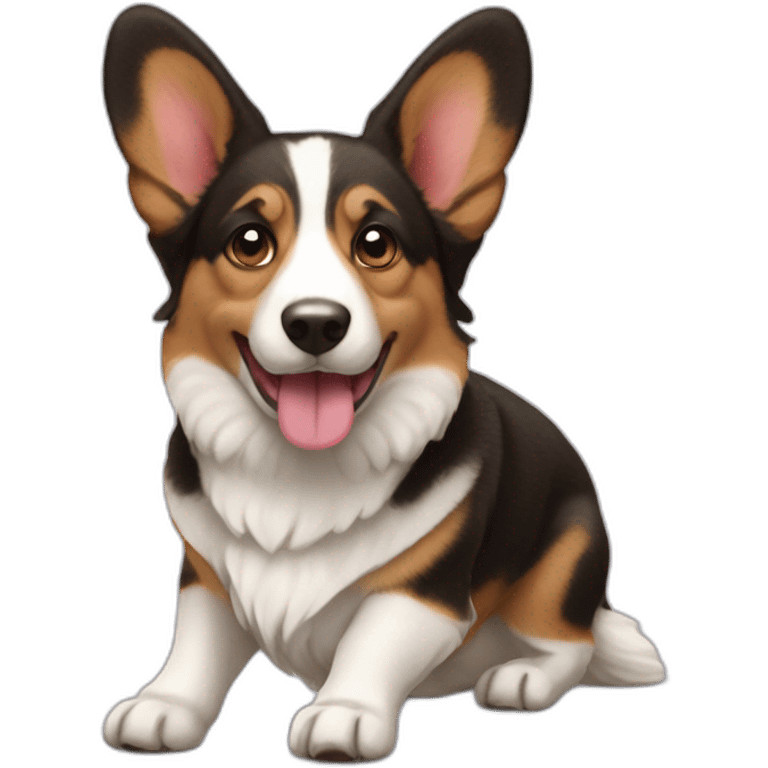 Cardigan welsh corgi emoji