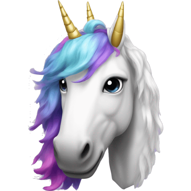 combine unicorn with cap (it should be a unicorn but feels like a human man) emoji