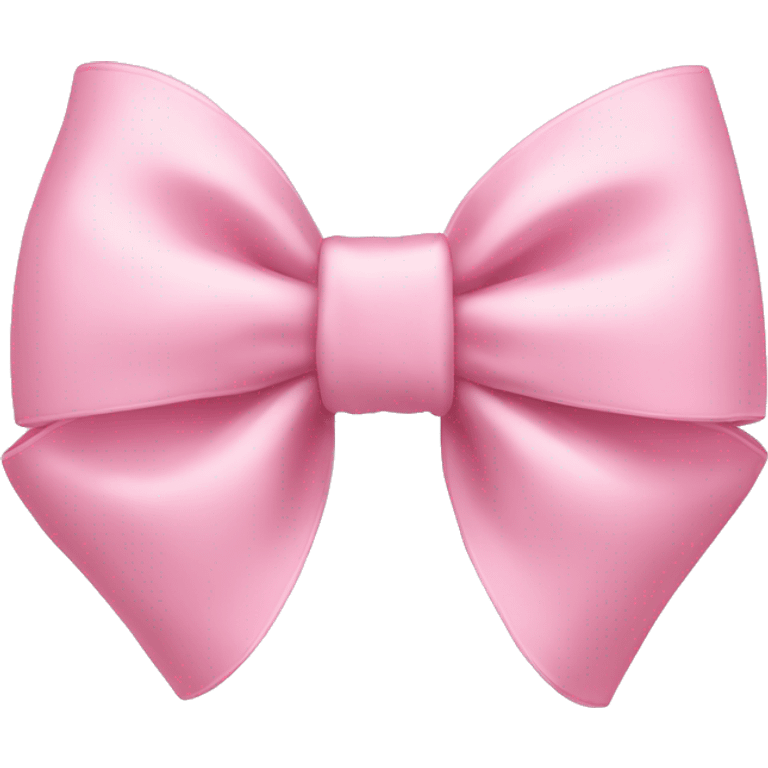 Light pink bow emoji