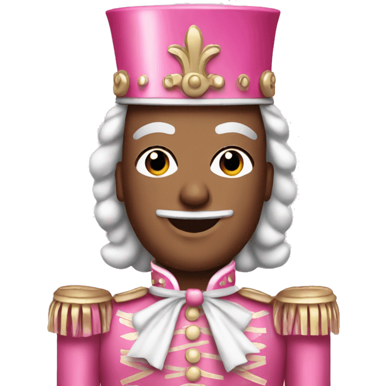 pink nutcracker emoji