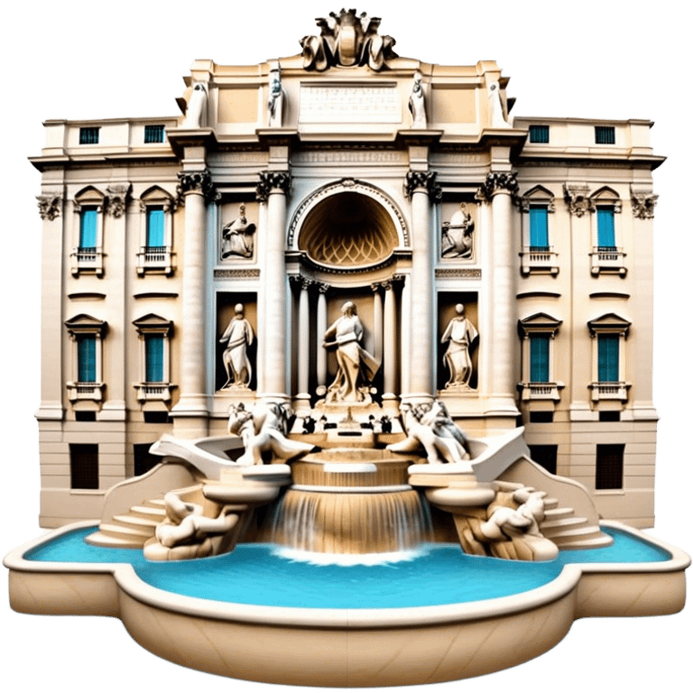 Trevi Fountain emoji