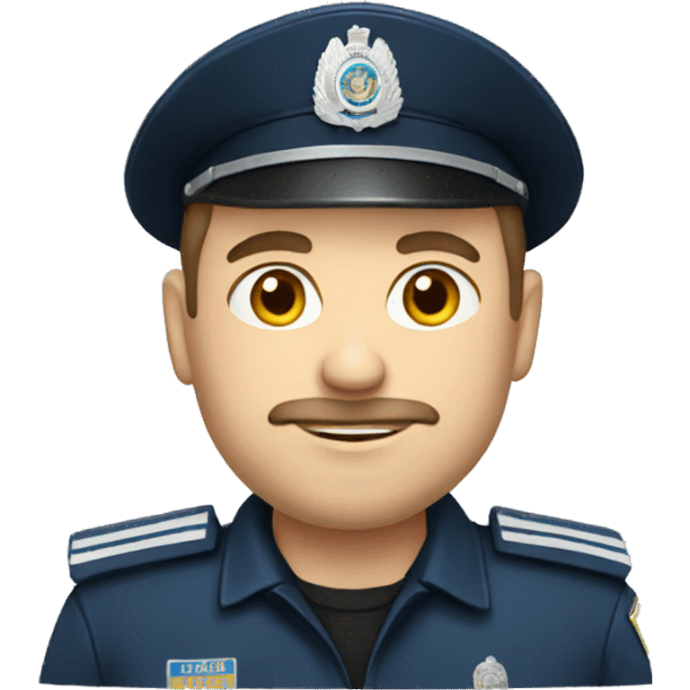 russian police man emoji