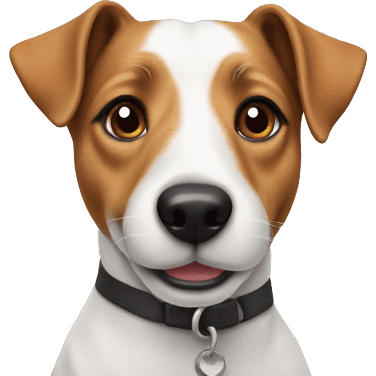 jack russell dog emoji