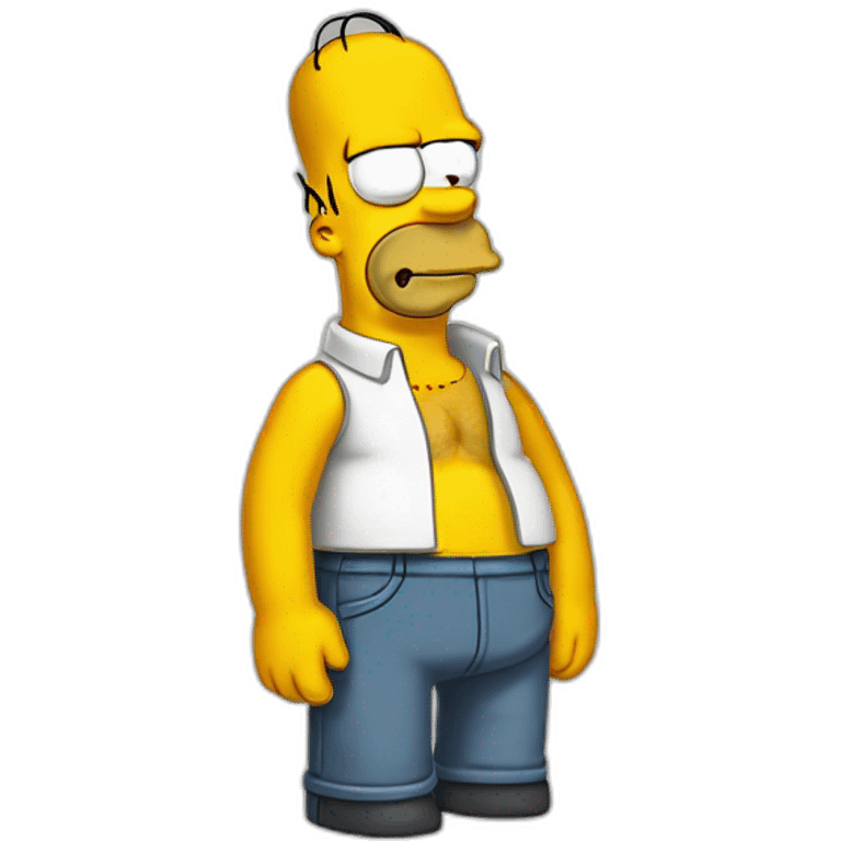 homer simpson qui bois une bier emoji