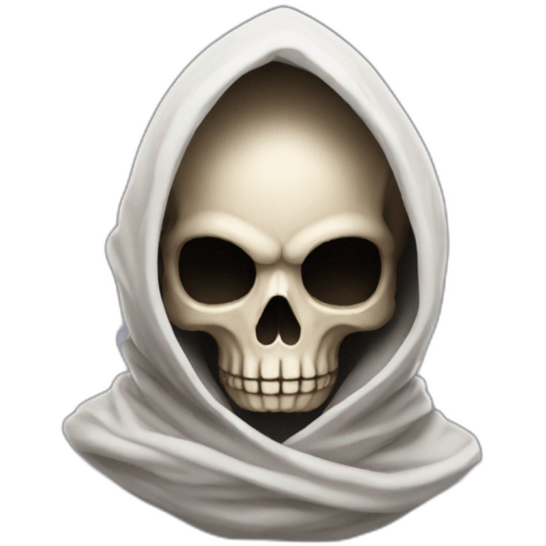 skull in a cowl emoji