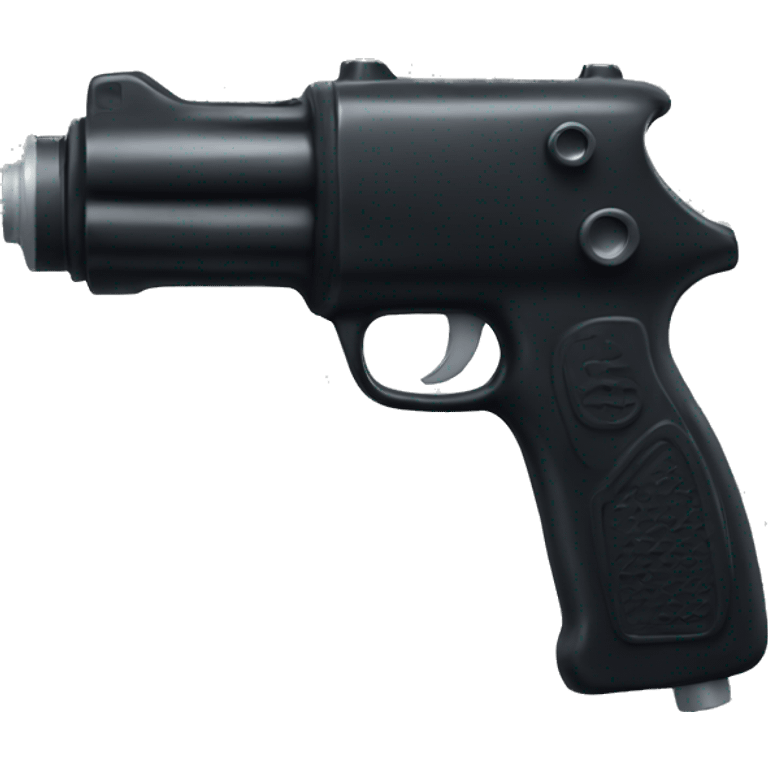 black water gun emoji