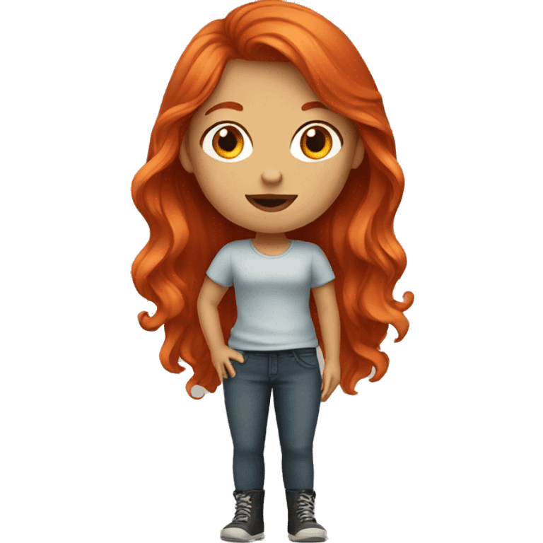 redheaded girl emoji