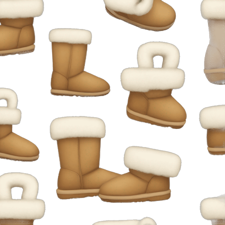 Christmas uggs emoji